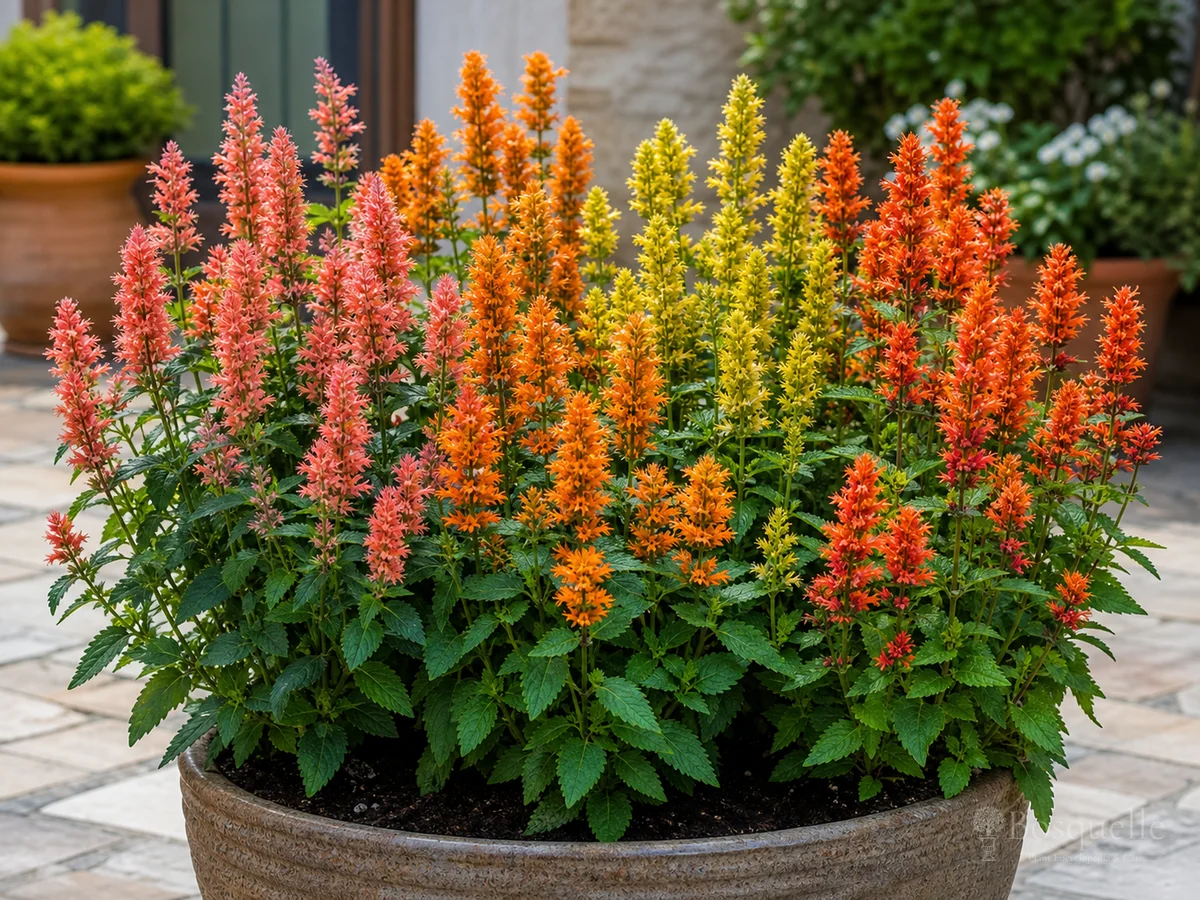 Agastache in Containers guide illustration