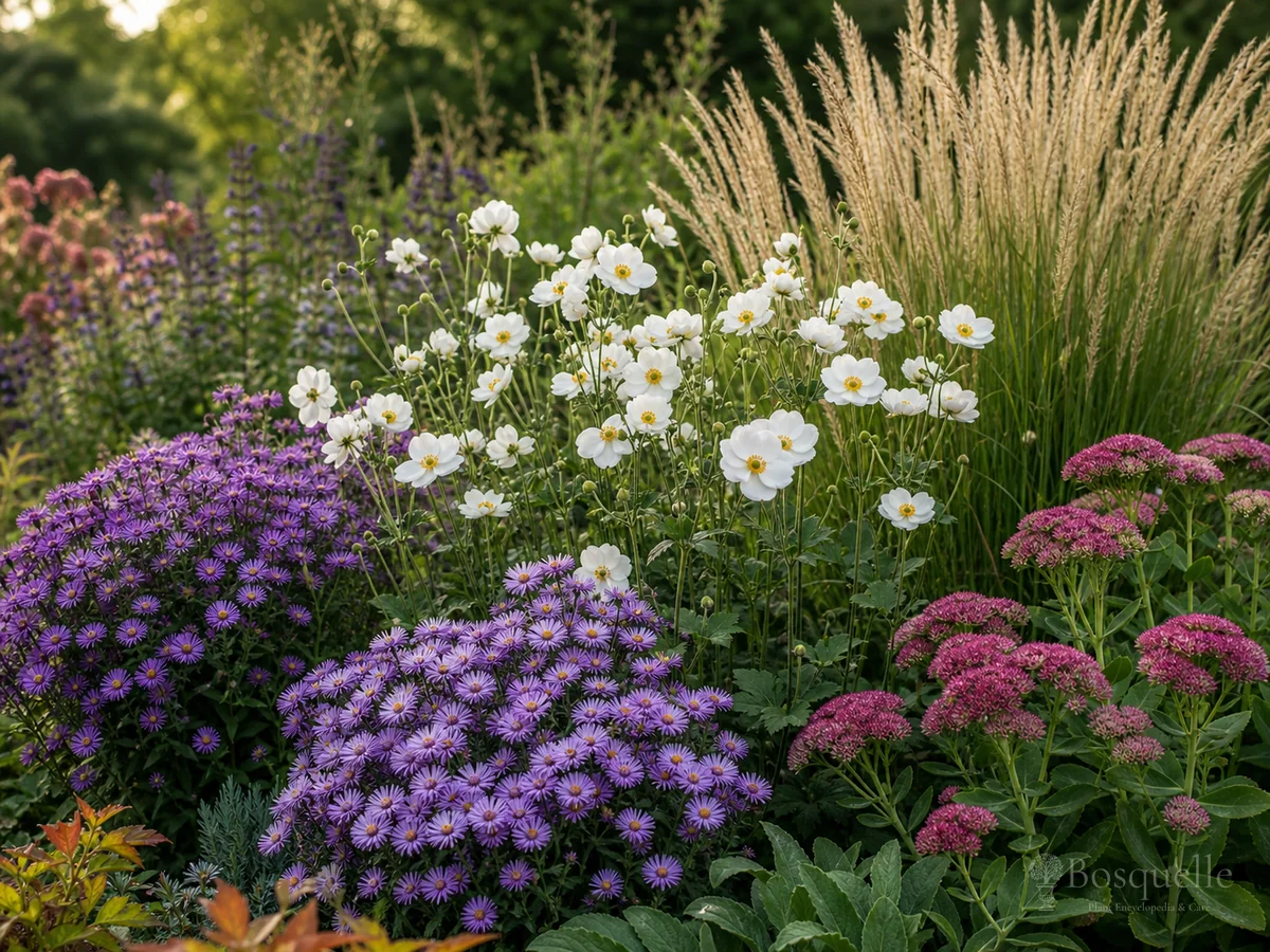 Anemone Companion Plants — for Poppy Anemone 'Blue Poppy'