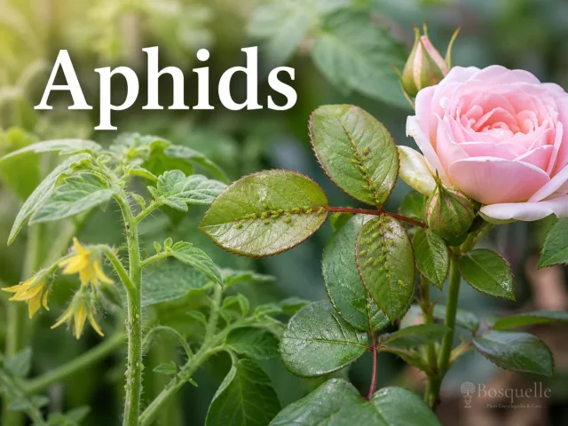 Aphids pest illustration