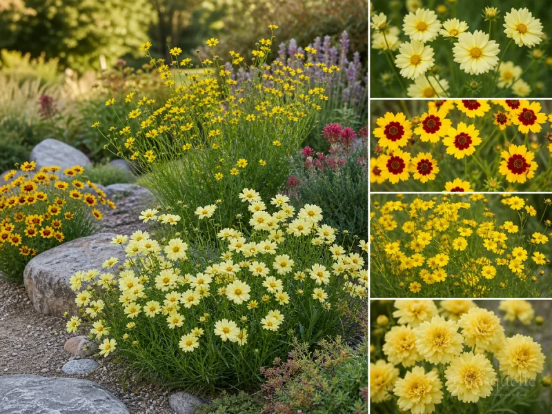 Best Coreopsis for Dry Borders — for Pink Coreopsis 'American Dream'
