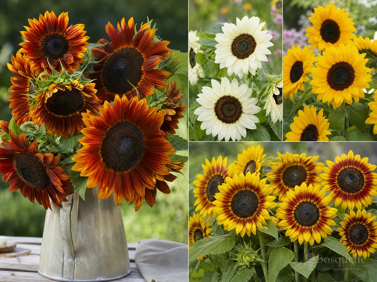 Best Sunflowers for Cutting guide illustration