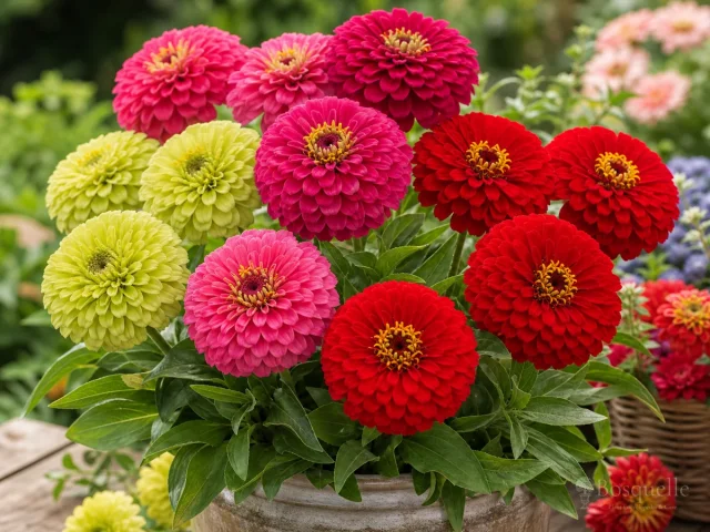 Best Zinnias for Cutting — for Zinnia Elegans 'Will Rogers'