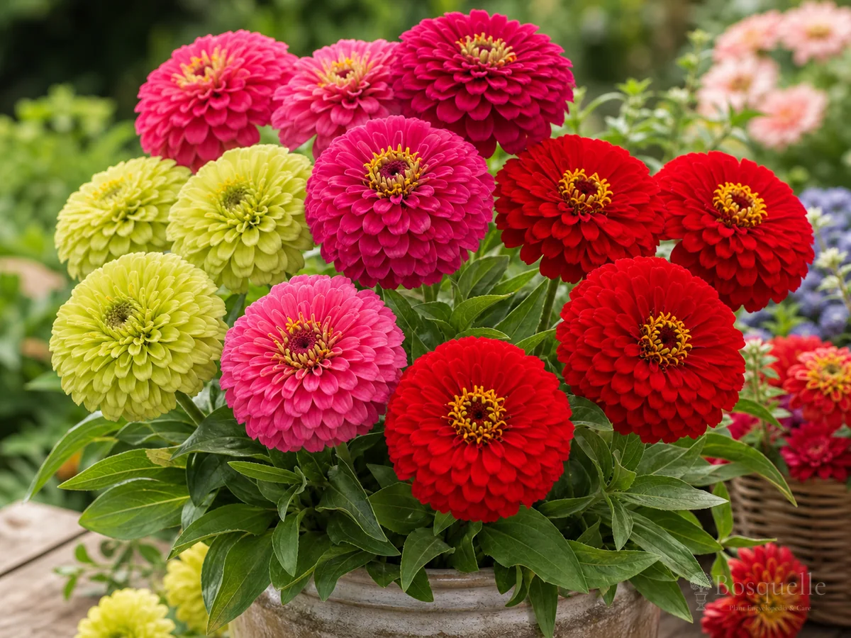 Best Zinnias for Cutting guide illustration