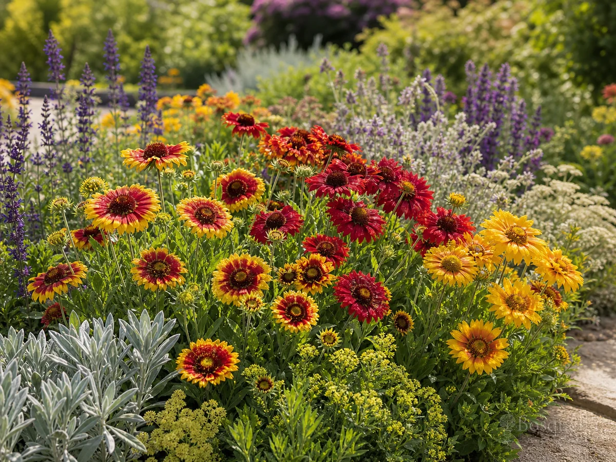 Blanket Flower Companion Plants — for Blanket Flower 'Mesa Yellow'