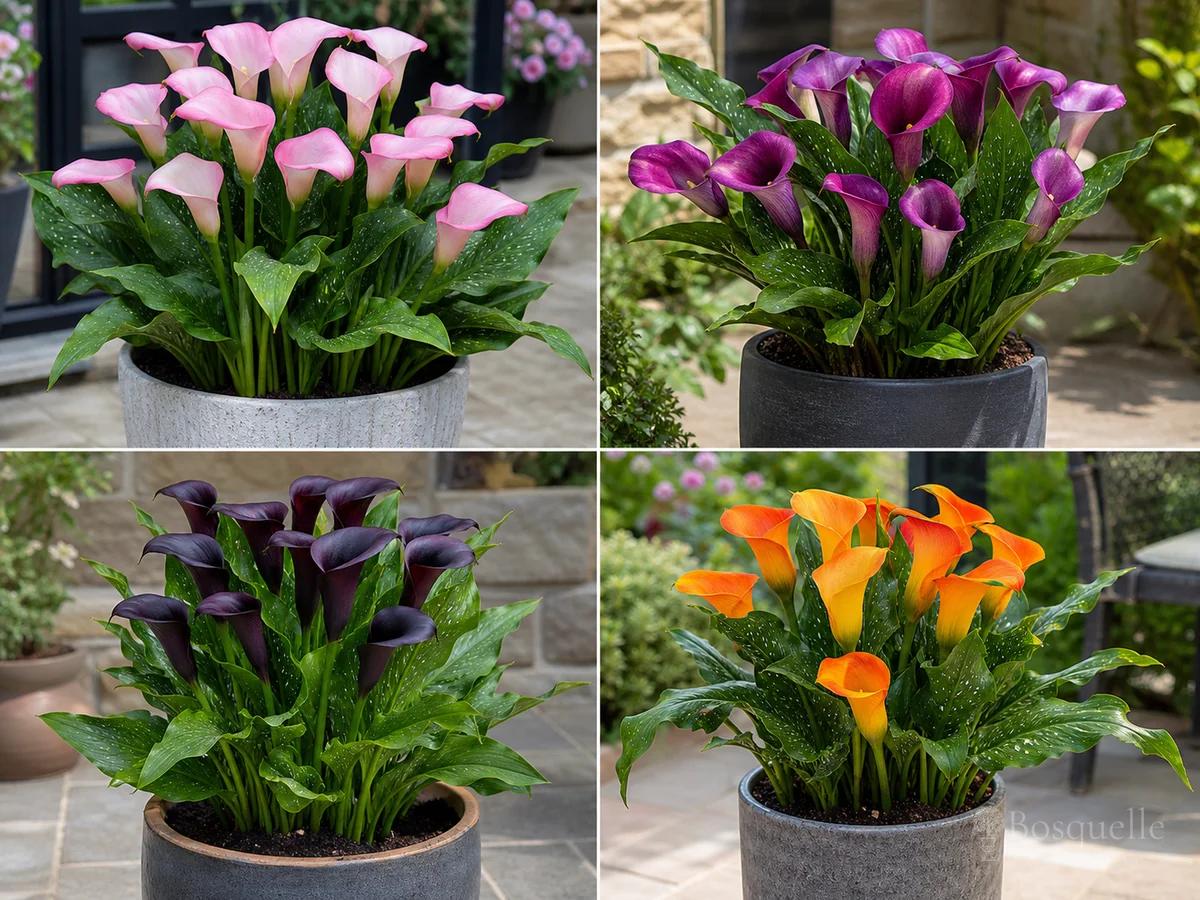 Calla Lily in Containers guide illustration