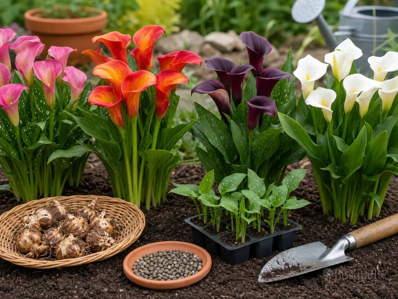 Calla Lily Planting Guide — for Calla Lily 'Gold Rush'