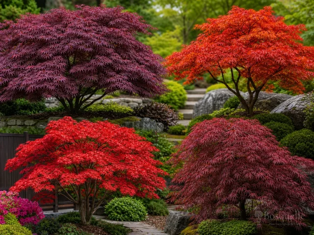 Colorful Garden Maples — for Full Moon Maple 'Moonrise'