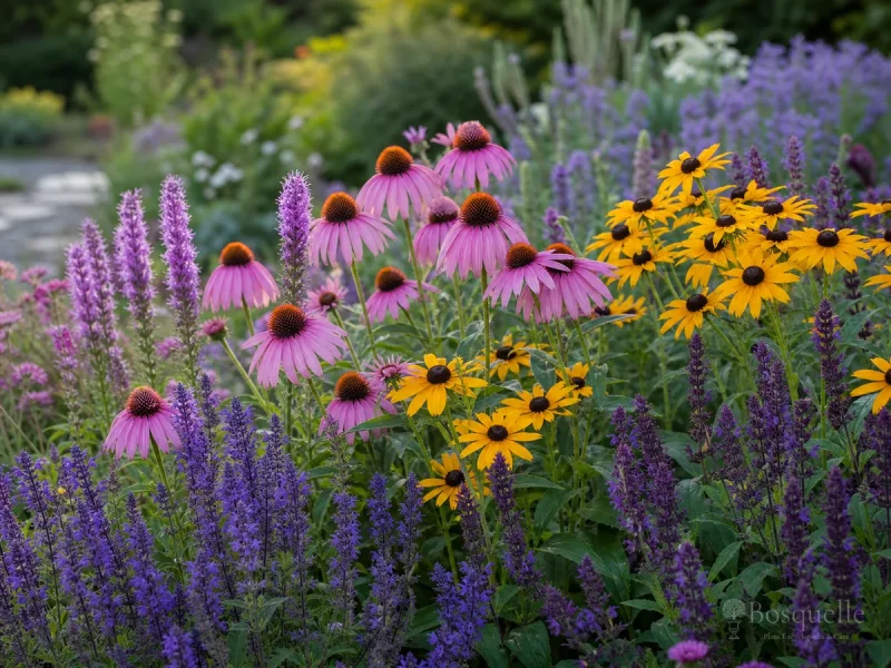 Coneflower Companion Plants — for Flame Thrower Echinacea