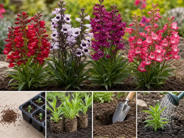 Cutting Back Penstemons — for Grand Mesa Beardtongue