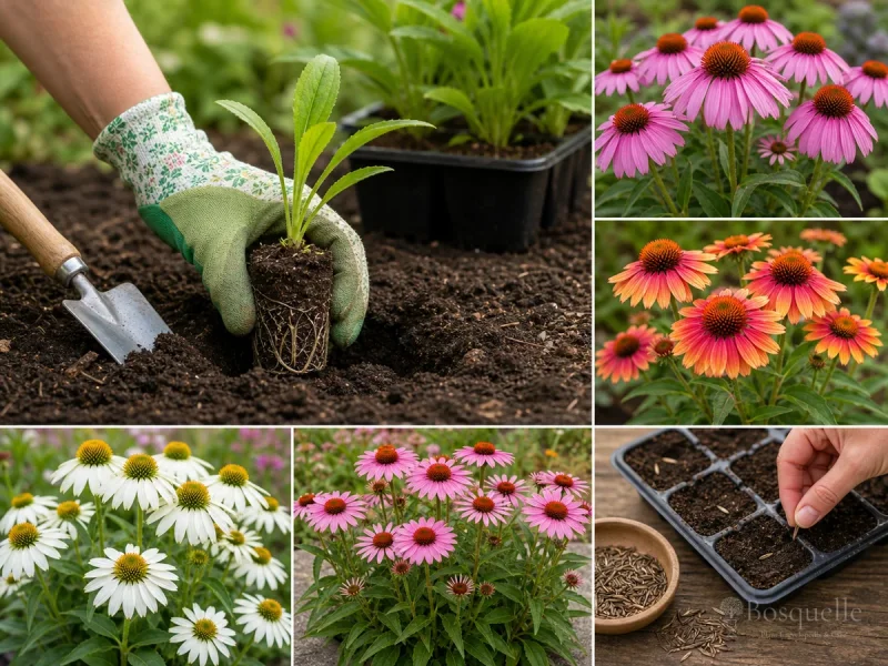 Dividing Coneflowers — for Flame Thrower Echinacea