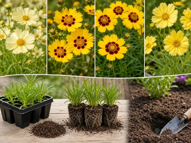 Dividing Coreopsis — for Tickseed 'Cosmic Eye'