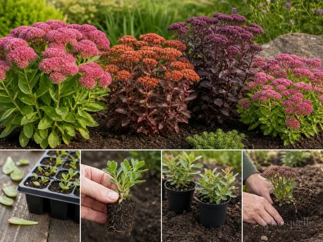 Dividing Sedum — for Poplar-Leaved Stonecrop