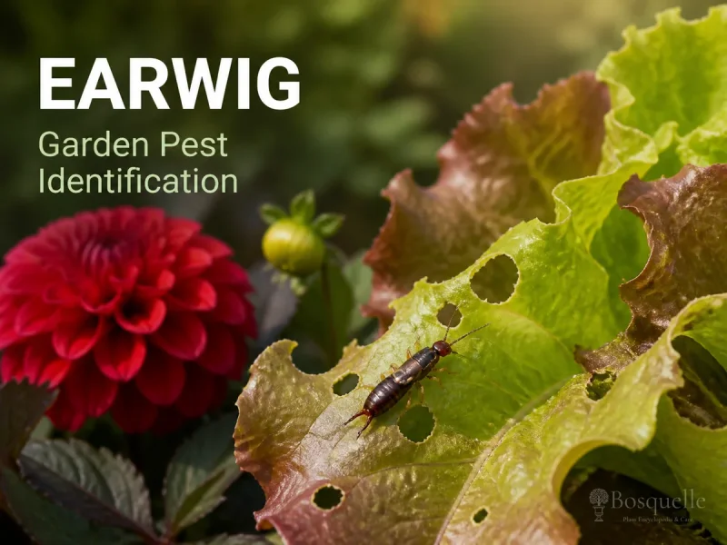 Earwig pest illustration
