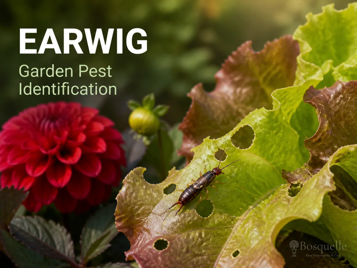 Earwig pest illustration