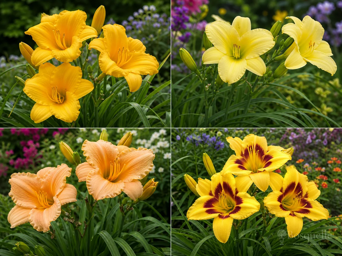 Fragrant Garden Daylilies guide illustration