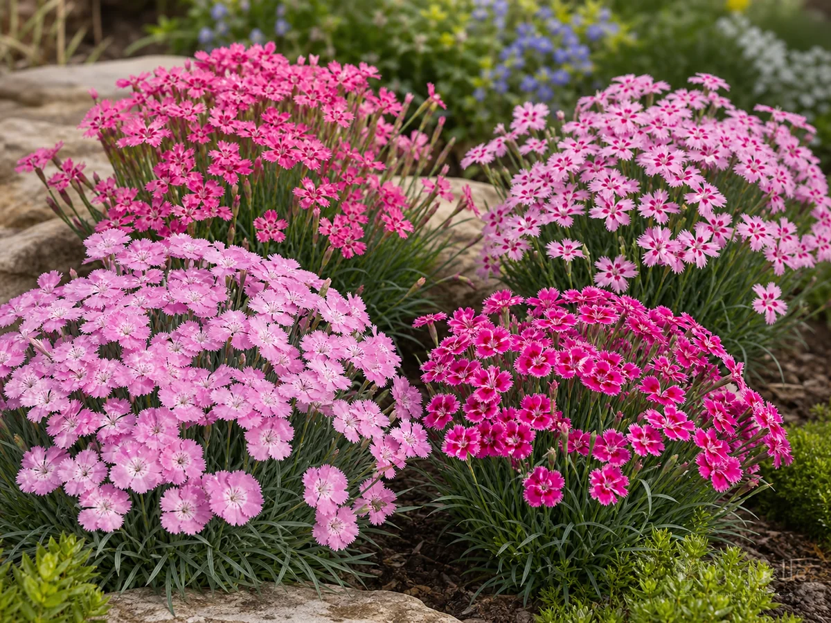 Fragrant Garden Dianthus guide illustration