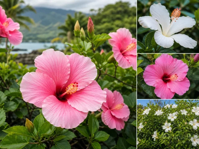 Fragrant Garden Hibiscus — for Rose Mallow 'Candy Crush'