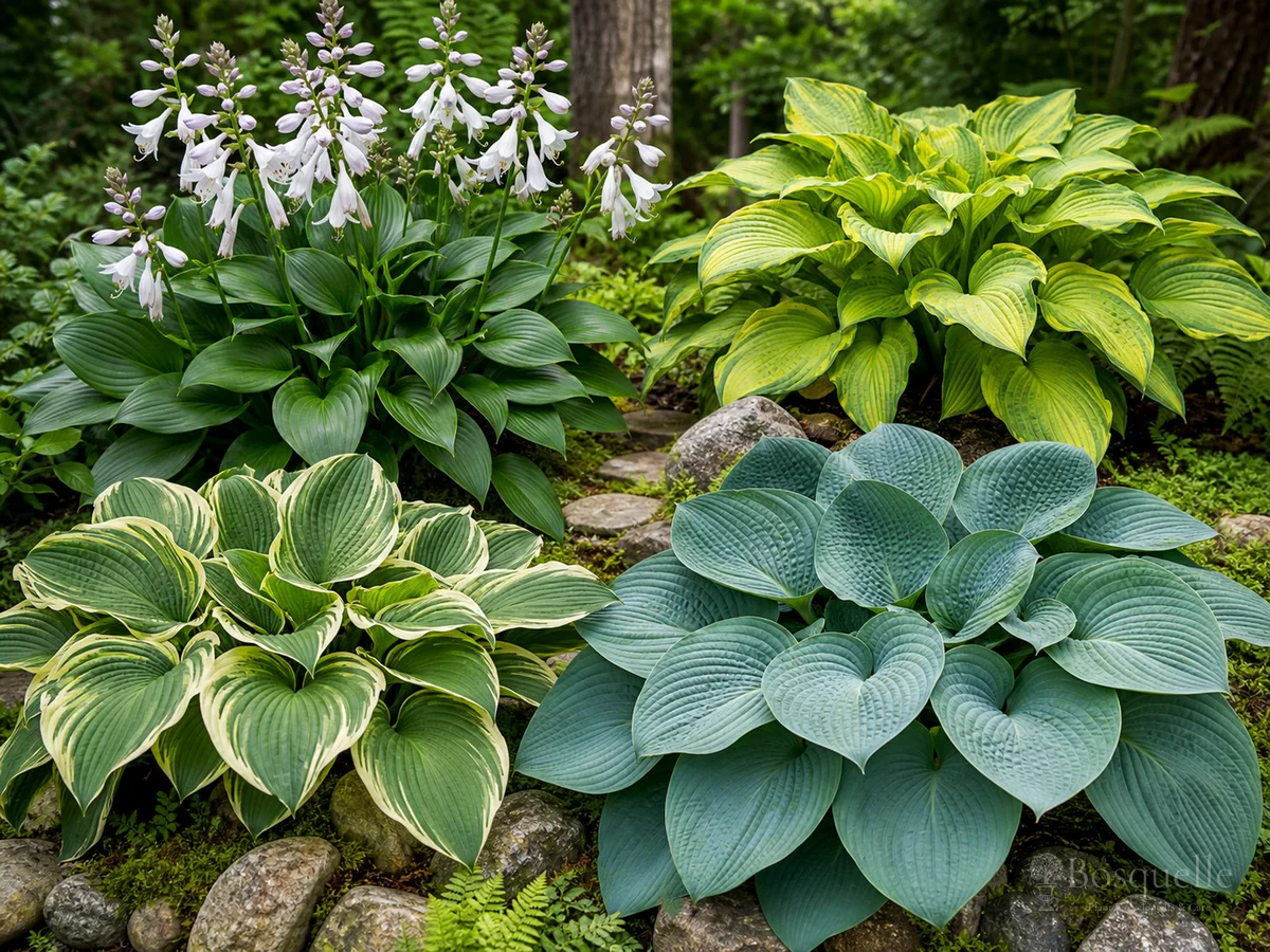 Fragrant Garden Hostas guide illustration