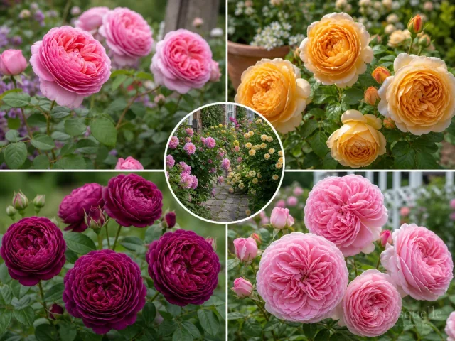 Fragrant Garden Roses — for Rose Flammentanz