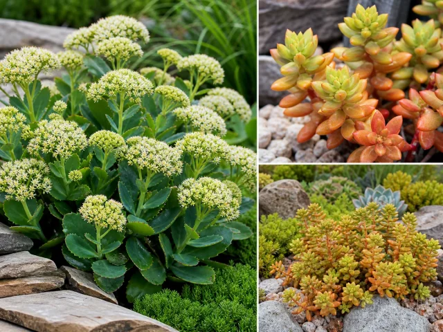 Fragrant Garden Sedum — for Poplar-Leaved Stonecrop