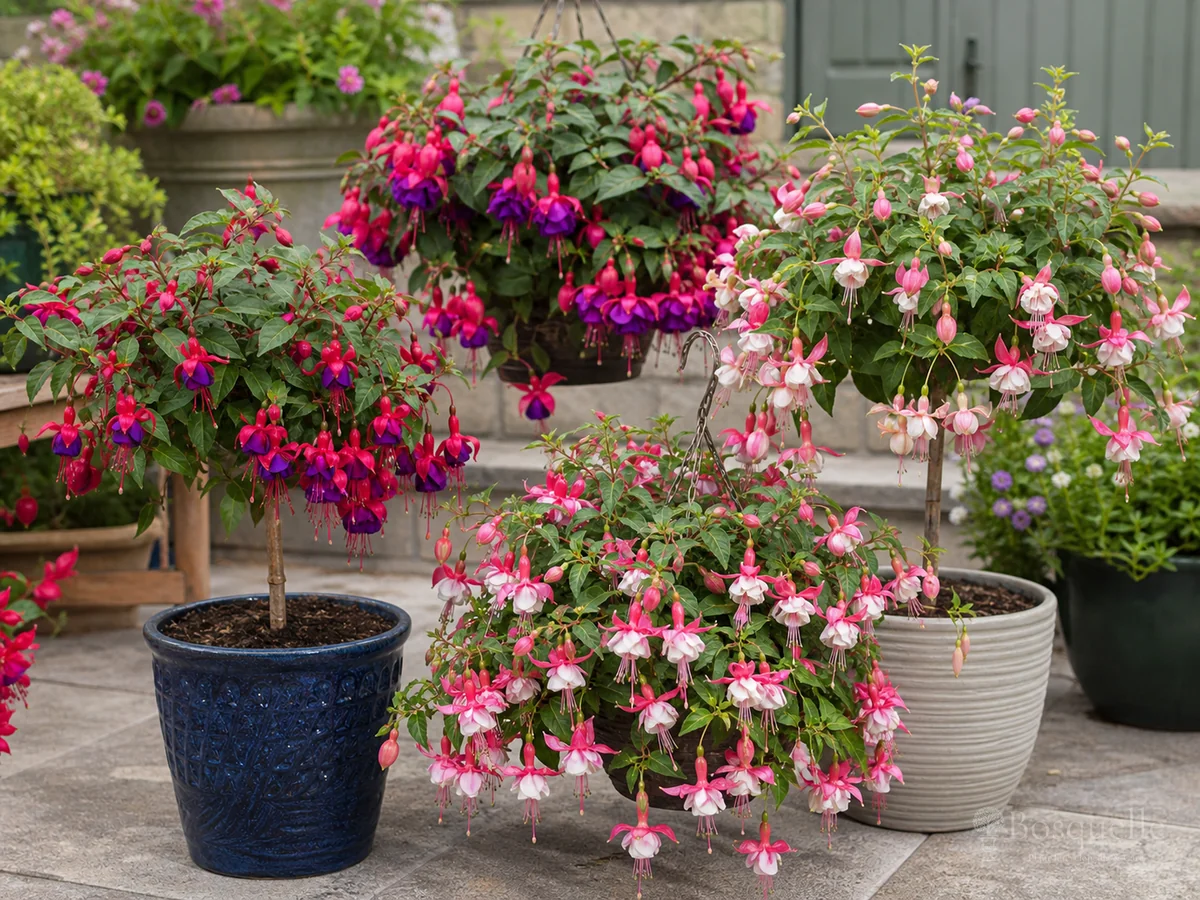 Fuchsias in Containers guide illustration