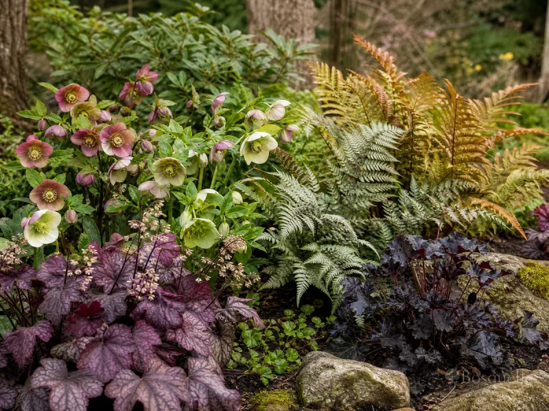 Hellebore Companion Plants — for Wedding Crasher Hellebore