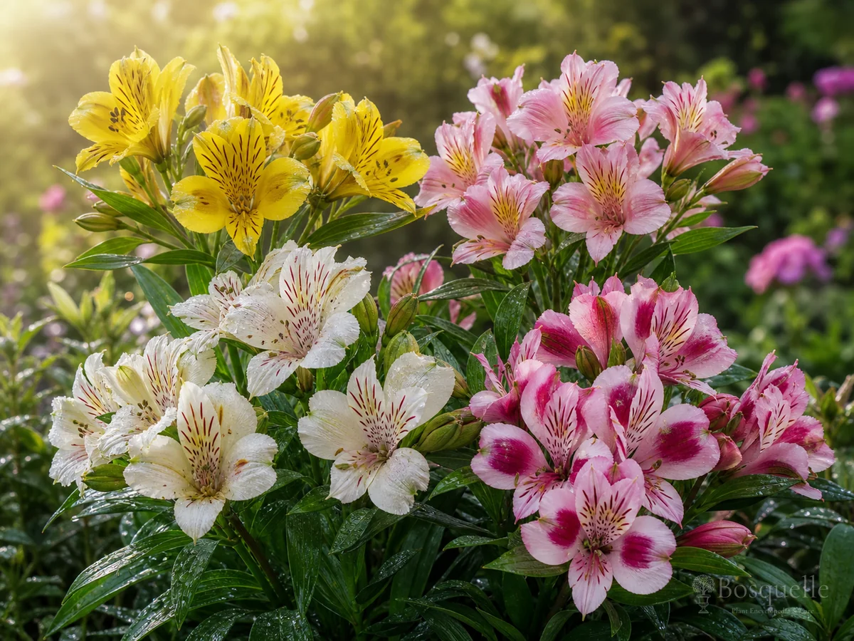 How to Grow Alstroemeria guide illustration