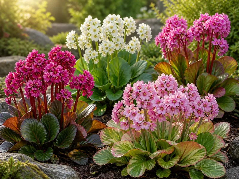 How To Grow Bergenia — for Elephant's Ears 'Sakura'