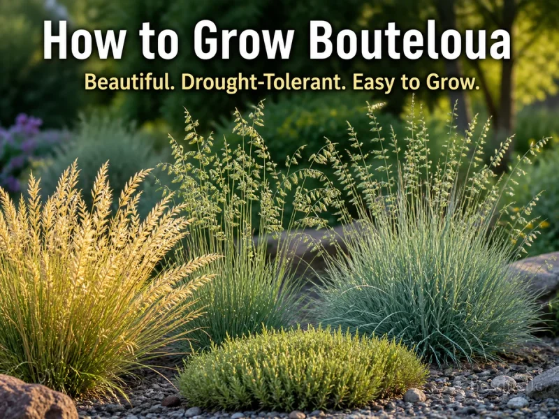 How to Grow Blue Grama — for Blue Grama 'Blonde Ambition'