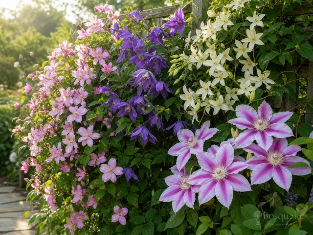 How to Grow Clematis — for Large-Flowered Clematis 'Niobe'