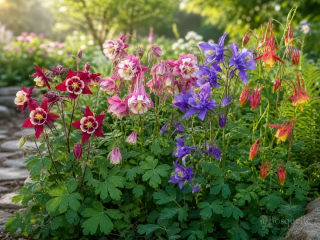 How to Grow Columbine — for Columbine 'Clementine Rose'