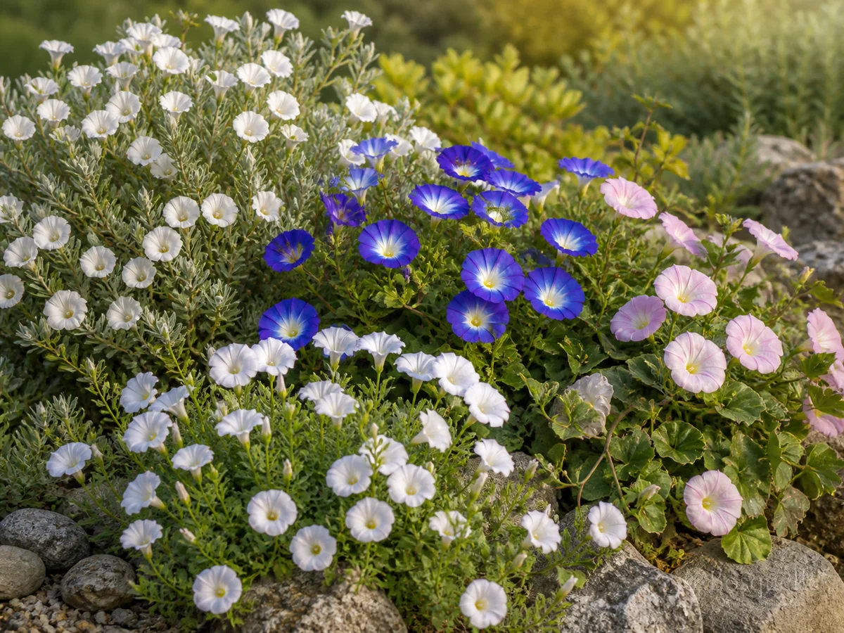 How to Grow Convolvulus guide illustration