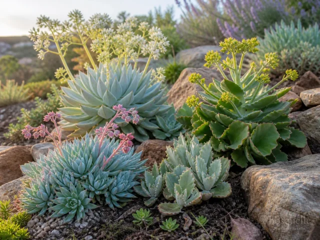 Grow and Care for Dudleya guide illustration