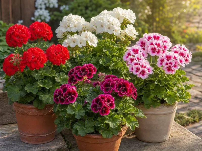 How to Grow Geraniums — for Ivy Geranium