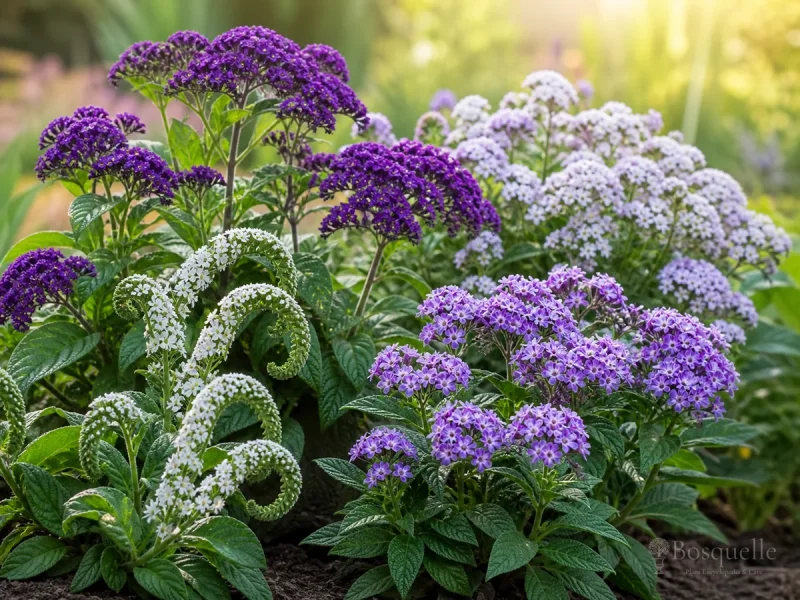 Grow and Care for Heliotrope guide illustration