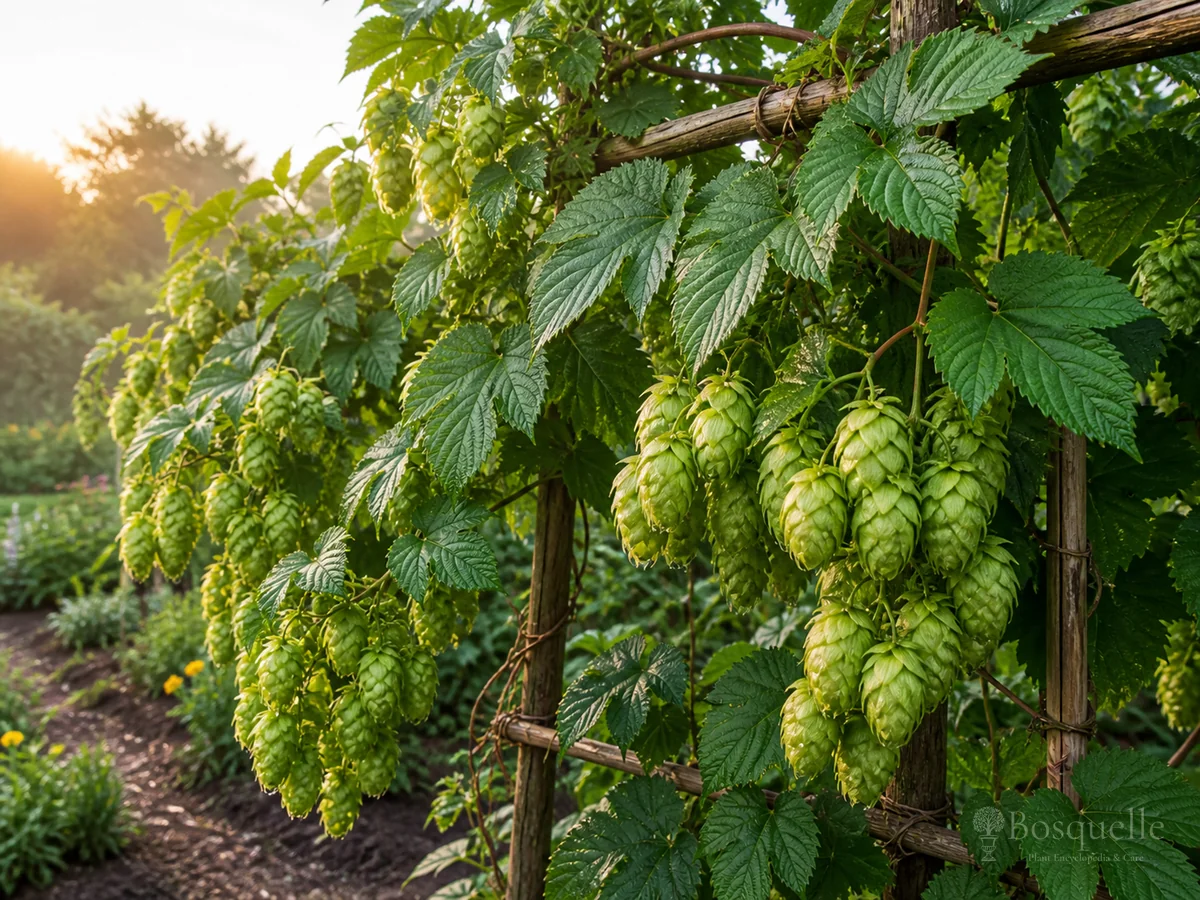 How to Grow Hops guide illustration