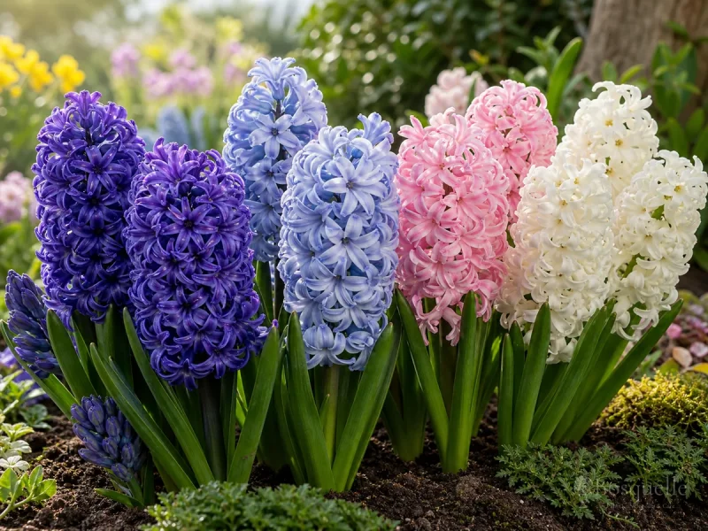 How to Grow Hyacinths — for Hyacinth 'Top White'