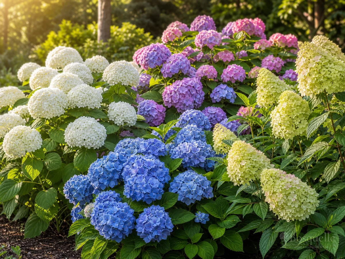 Grow and Care for Hydrangeas guide illustration