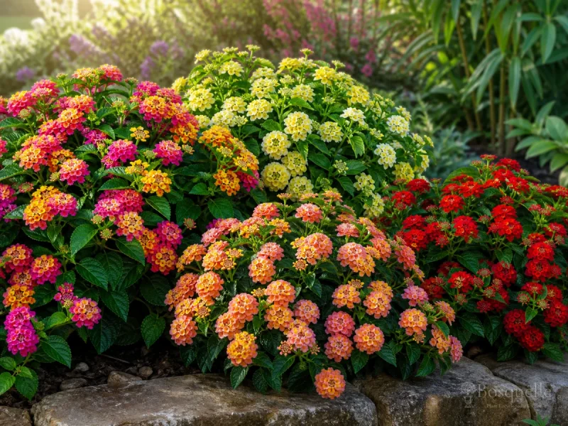 Grow and Care for Lantana guide illustration