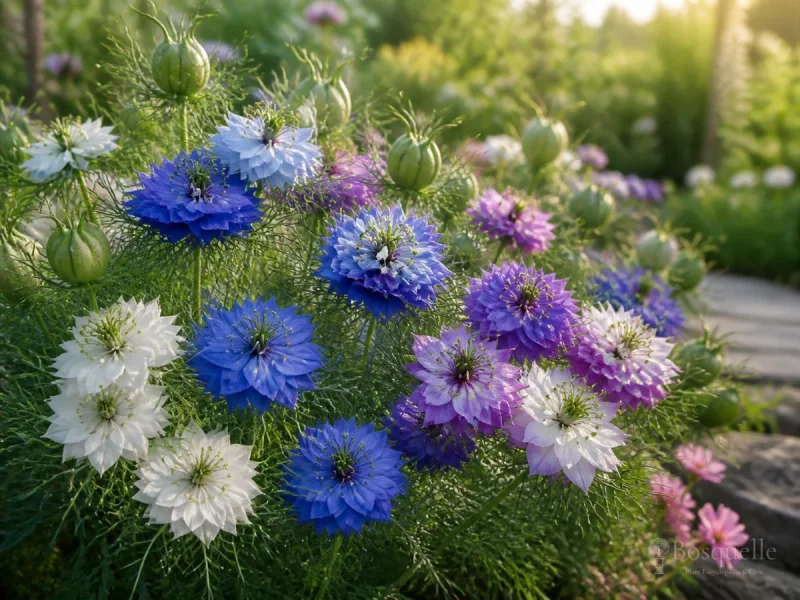 Grow and Care for Love-in-a-Mist guide illustration