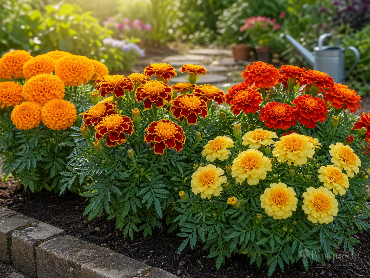 Grow and Care for Marigold guide illustration