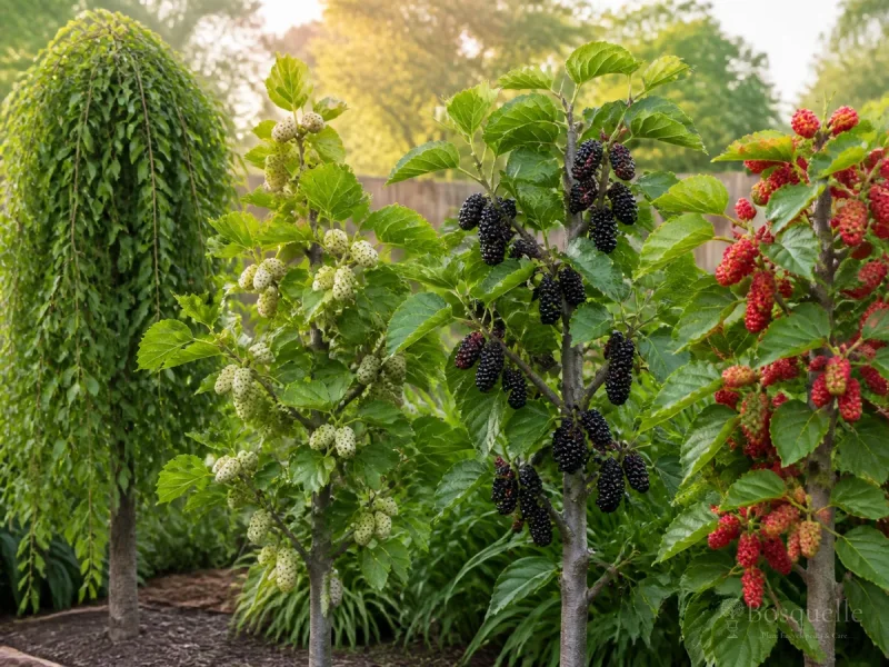 Grow and Care for a Mulberry Tree guide illustration