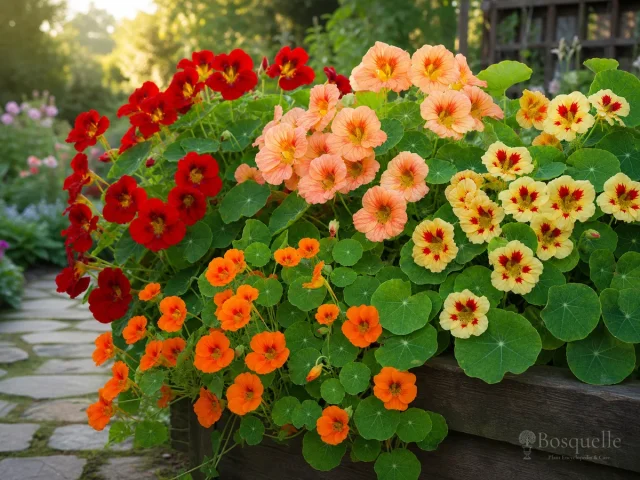 How to Grow Nasturtiums — for Nasturtium 'Black Velvet'