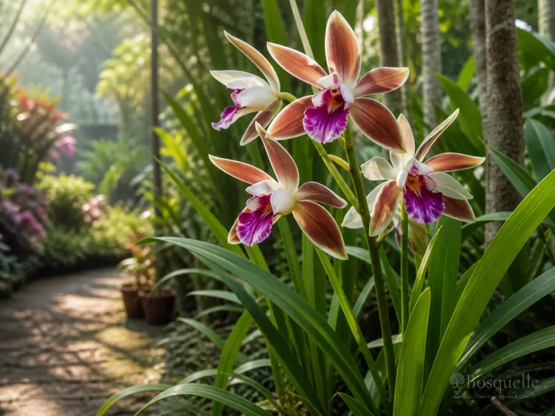 Grow and Care for Nun’s Orchid guide illustration