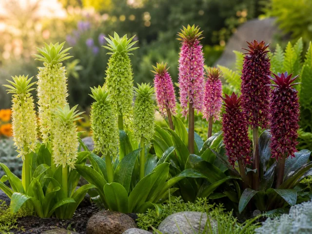 Grow and Care for Pineapple Lily guide illustration