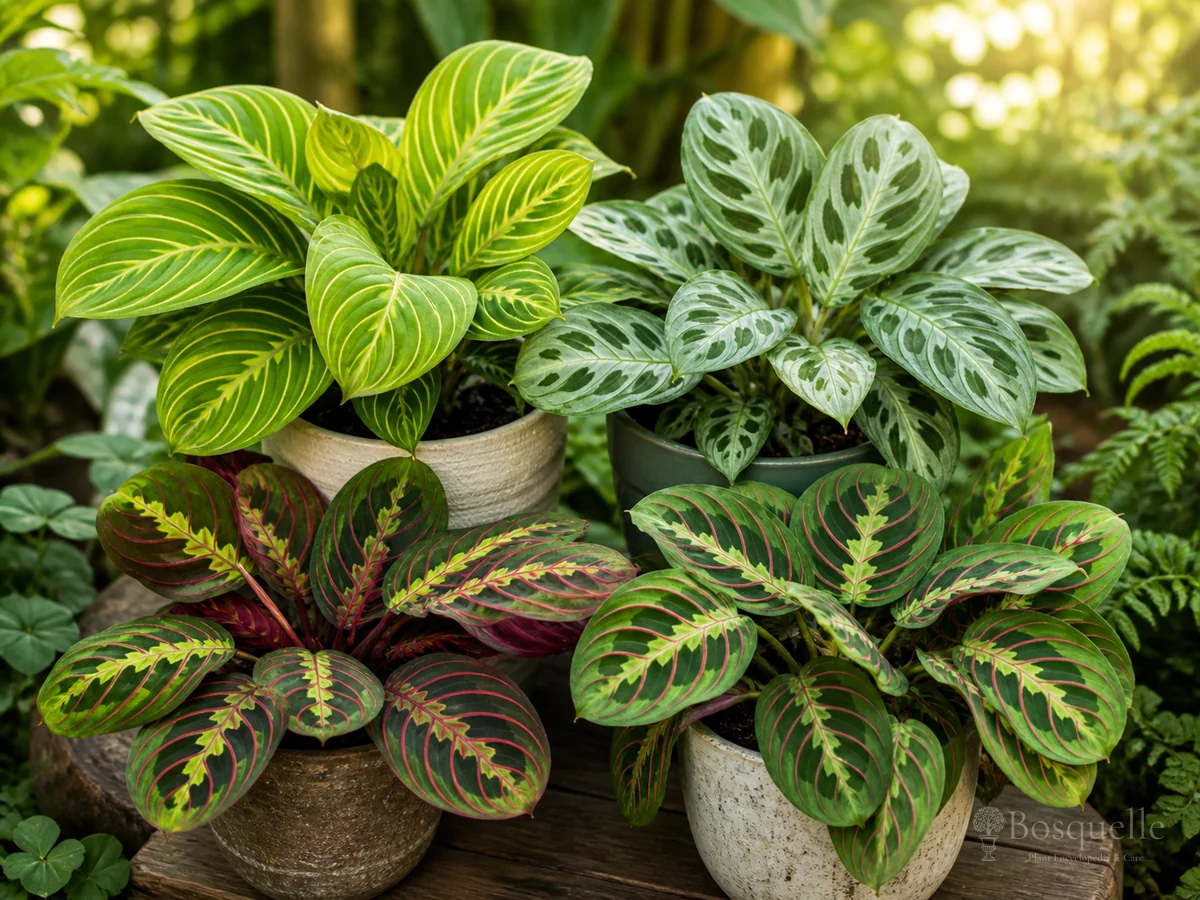 How to Grow Prayer Plant guide illustration