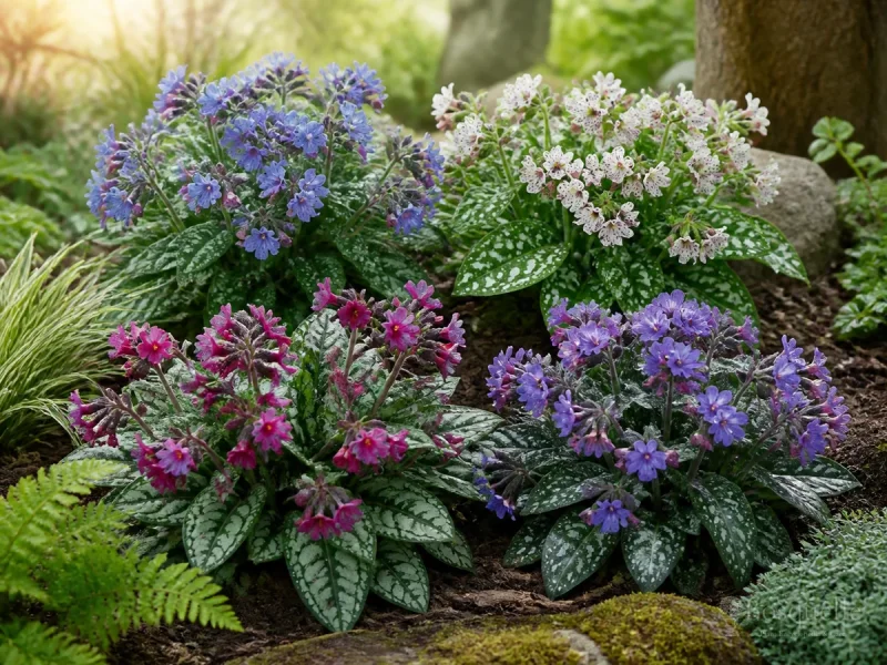 How to Grow Pulmonaria — for Lungwort 'Bertram Anderson'