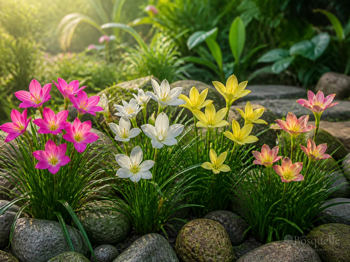 How to Grow Rain Lily guide illustration