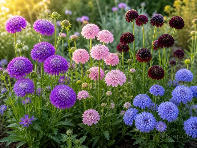 How to Grow Scabiosa — for Pincushion Flower 'Vivid Violet'