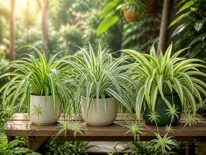 Grow and Care for Spider Plant guide illustration